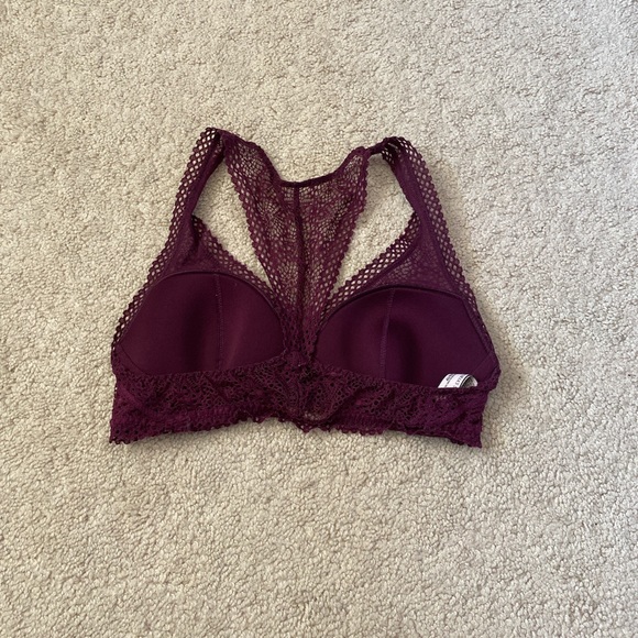 Maroon Lace Bralette from Victoria’s Secret - Picture 3 of 3